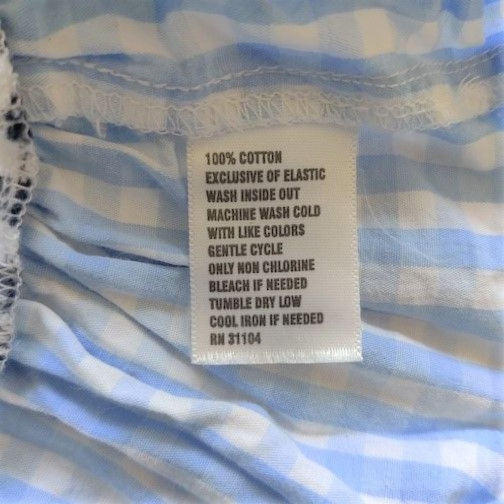 Crown & Ivy Women's Gingham Top - Picture 4 of 5